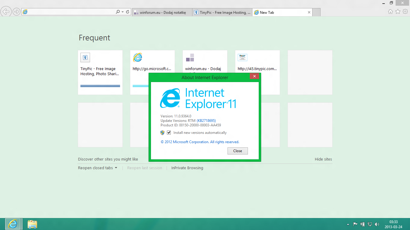 internet explorer for mac 2013